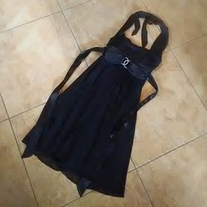 Black formal dress